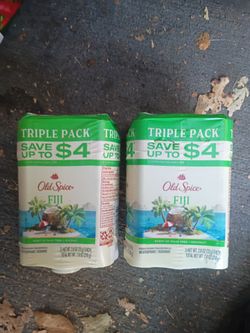 Old Spice Fiji Antiperspirant Deodorant Triple Pack x2