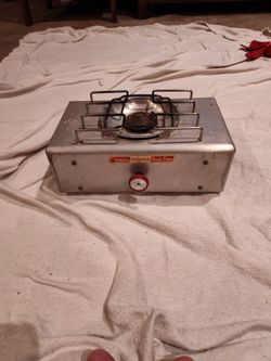 Vintage Coleman Picnic Single Burner Stove Model 5404-731