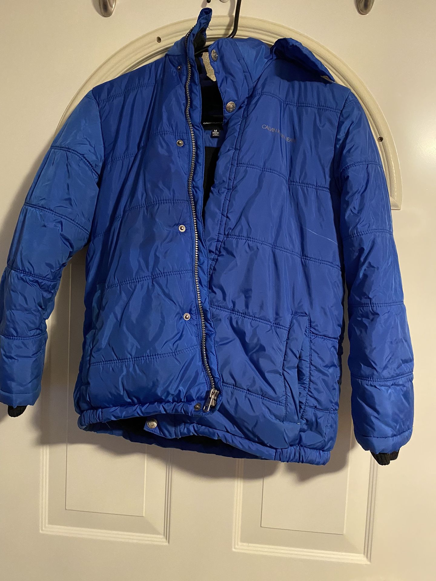 Calvin Klein Jeans Boys Blue Size 10/12 Jacket