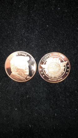 Copper Round 1 oz. Trump/250th Anniversary