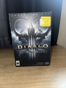 Diablo 3 Reaper Of Souls Expansion Set Big Box Pc Game