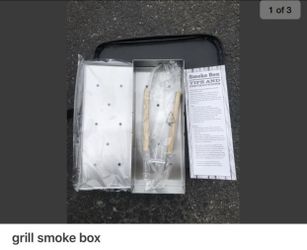 Grill smoke box - new in box.