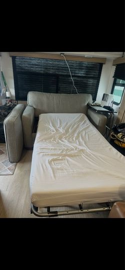 Rv twin bed size Sofa