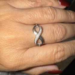 Sterling Silver Infinity Ring 