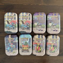 Pokemon Lumiose City Mini Tin (Sealed) $25 each OBO