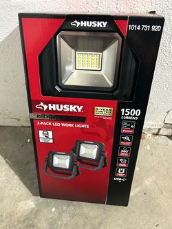 2 pack husky lights rechargeable