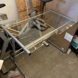 Glass Desk