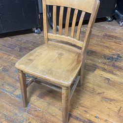 Oak School Chair