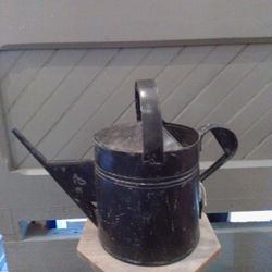Vintage Black Watering Can