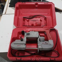 Milwaukee portable band Saw