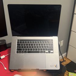 MacBook Pro 16 Inch 2020 Model