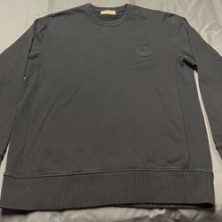 Men’s Burberry Jumper Black Pullover Sweater - Size Large