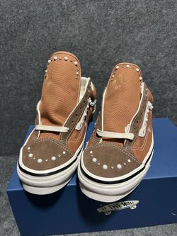 Sz 7.5, 11.5M Vans LX Old Skool 36 Pearlized pack Vintage Cocoa Brown