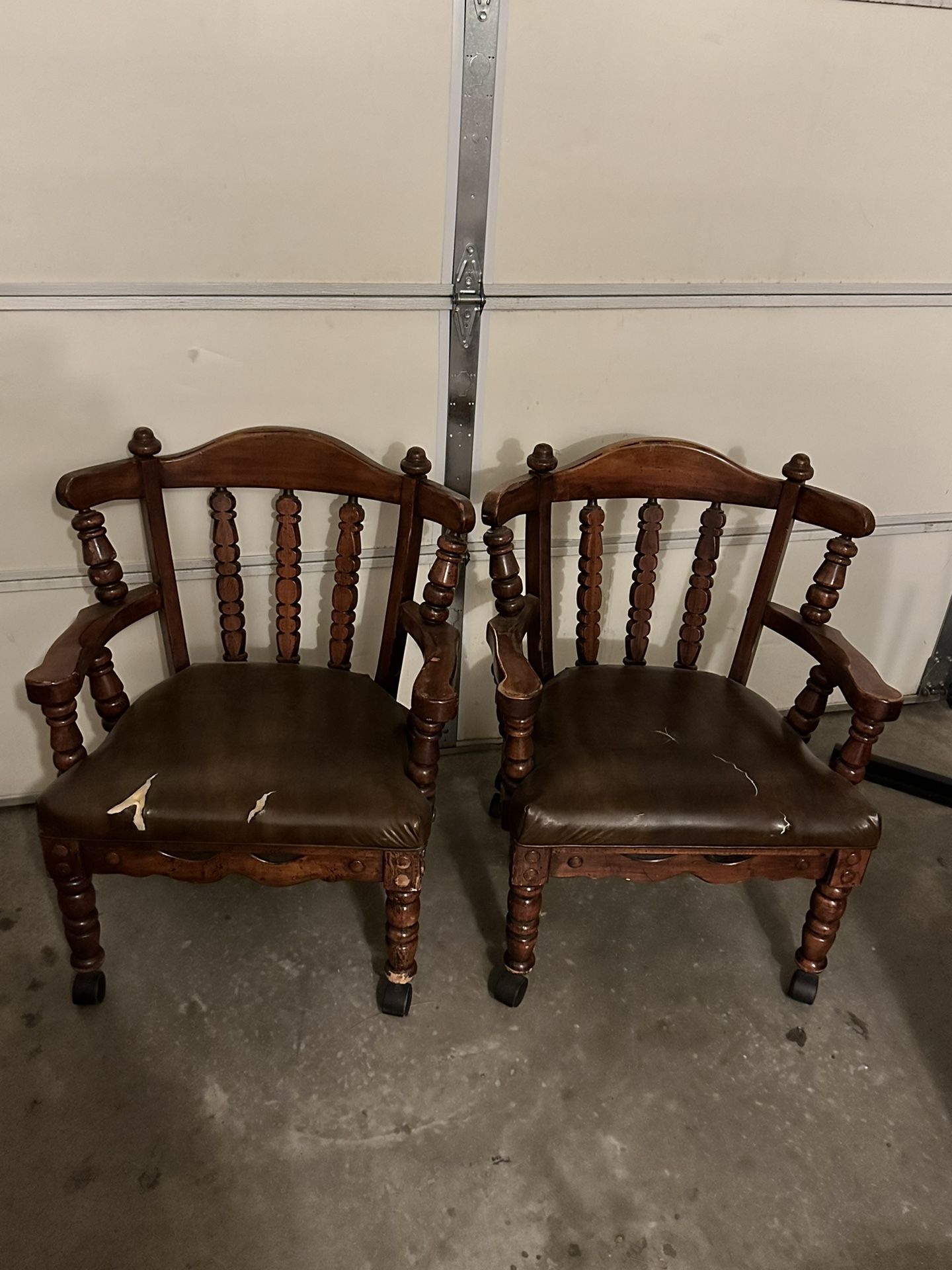 Antique Captain Chairs