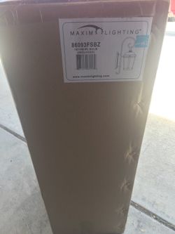 New in box coach light