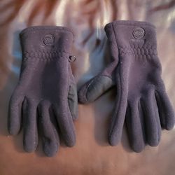 Manzella Mens Polartec Winter Gloves Fleece, Leather Size XL Like New