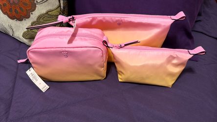 Victoria's Secret 3-Piece Cosmetic Bag Set