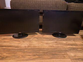 2 - 20” Acer monitors 