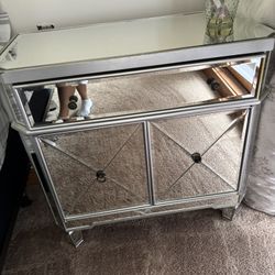 2  Mirror Nightstand Or Drawer