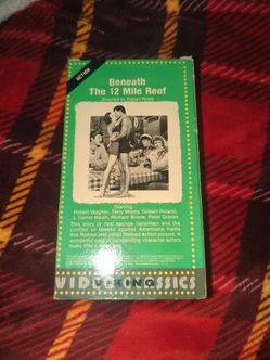 Beneath the 12 Mile Reef VHS Tape