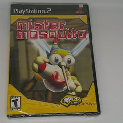 Mister Mosquito PS2 Sony Playstation 2 NEW SEALED