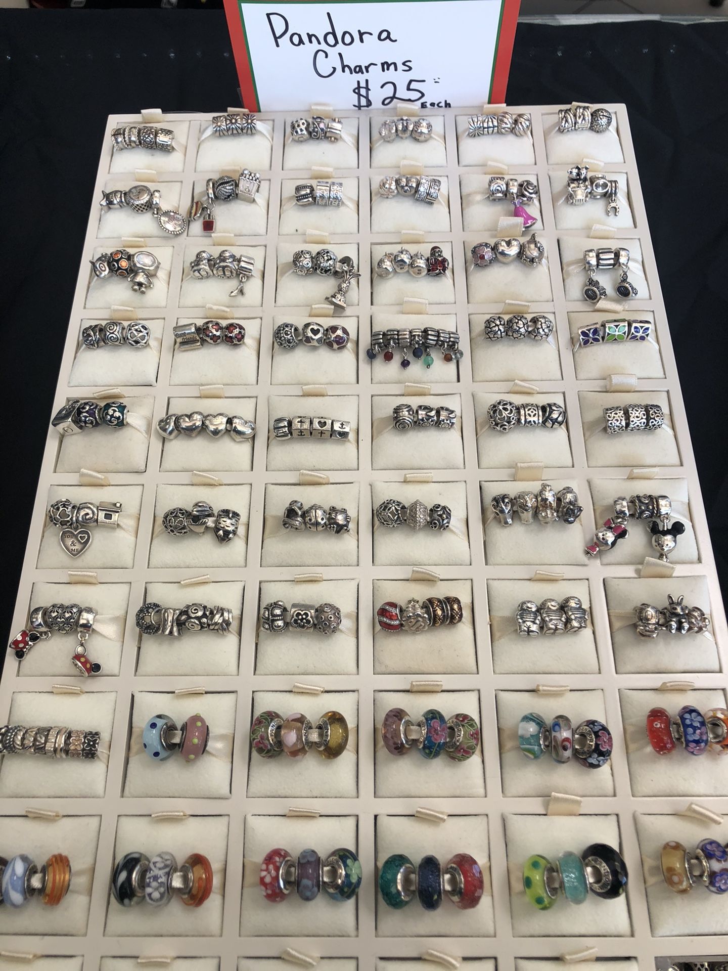 Pandora charms