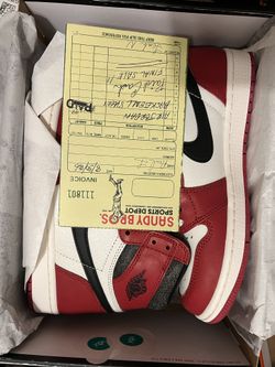 Jordan 1 Retro High OG Chicago Lost & Found Size 8