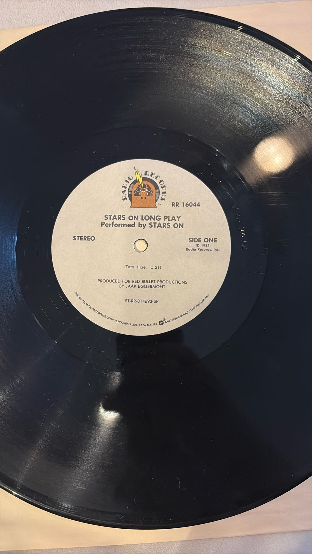 Stars On Long Play Radio Vinyl Record