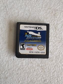 Nintendo DS Phoenix Wright Ace Attorney: Trials and Tribulations game