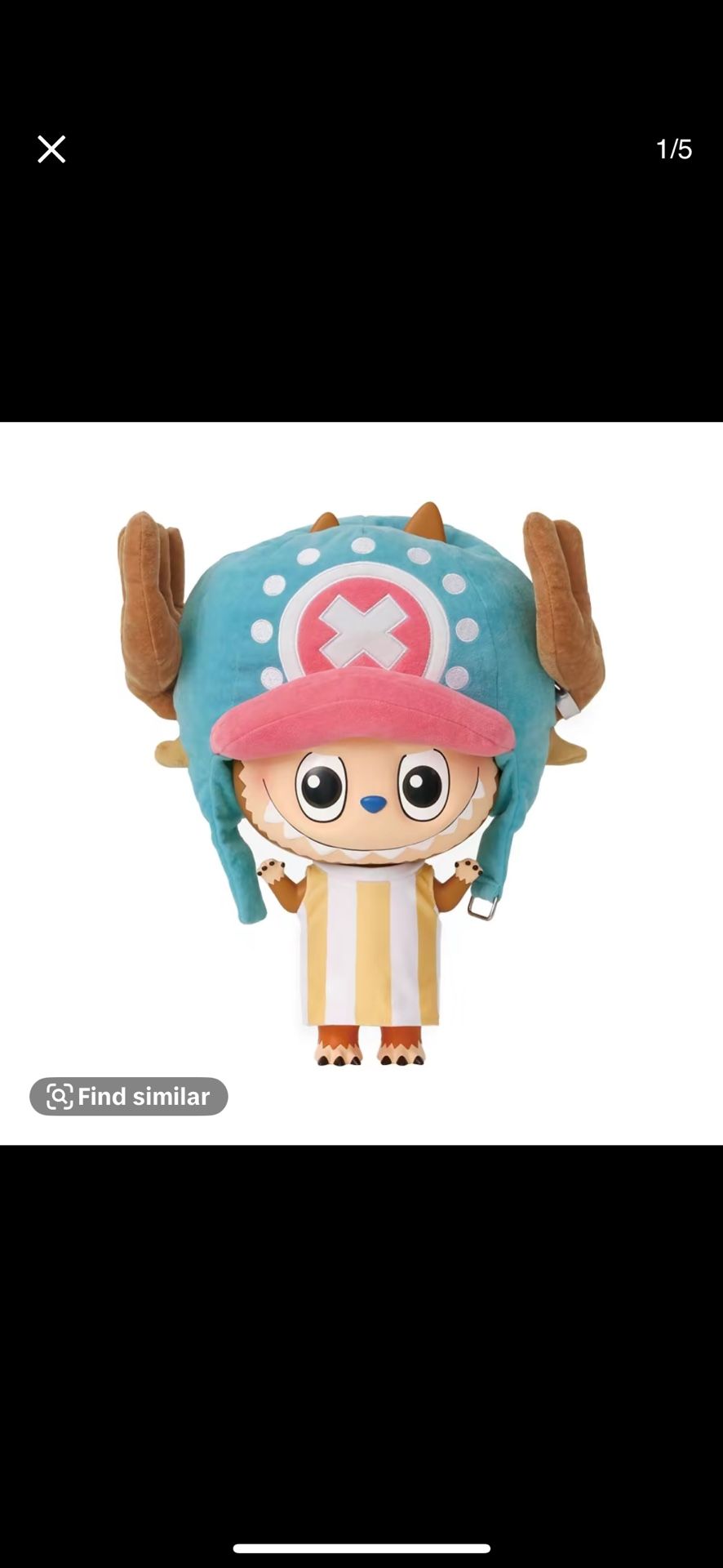 Pop Mart Labubu The Monsters x One Piece Mega Labubu Tonytony Chopper 400%