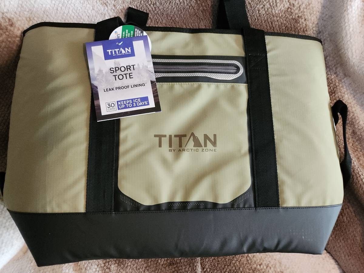 Brand New Titan Deep Freeze 30 Can Insulated Tote Cooler