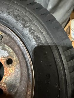 Set of trailer tires