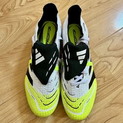 🔥🔥 Adidas Predator League Fold-Over Tongue Firm Multi Ground Soccer Cleats - Size 9.5