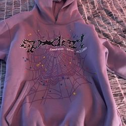 Sp5der Hoodie Purple 