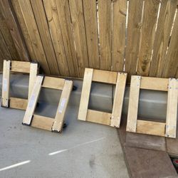 Dolly’s For Wine Barrel Planters 