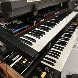 Roland JX3P Vintage Analog Synthesizer (1983) 61-Key Programmable Preset Polyphonic Synth