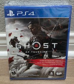 Playstation 4 Ghost of Tsushima Video Game  Sealed