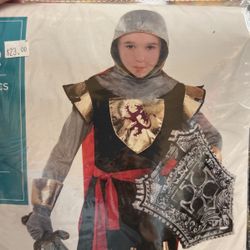 Crusader Halloween Costume Child 12-14 And 4-6