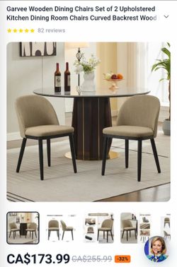 Garvee dining chairs 2