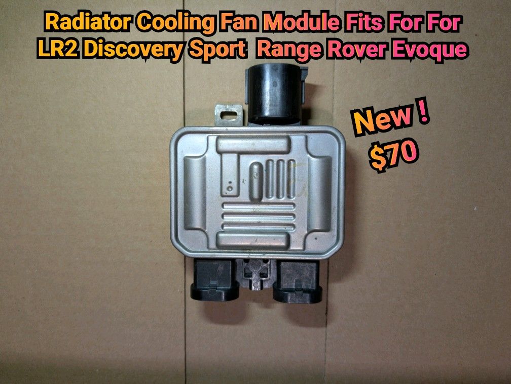 Radiator Cooling Fan Module Fits For For LR2 Discovery Sport Range Rover Evoque