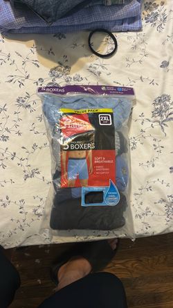 Hanes Tagless Boxers 5-Pack 2XL