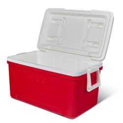 Igloo red ice chest like new