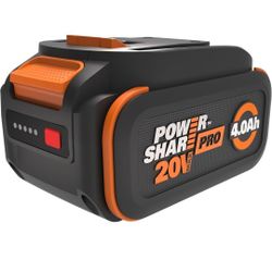 WORX POWER SHARE PRO 4AH BATTERY 2 PIECES