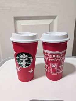 2 NEW STARBUCKS CUPS