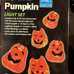 Halloween Vintage Pumpkin Lights 