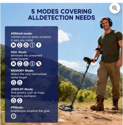 10” Metal detector