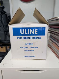 Shrink wrap tubing 100 gauge