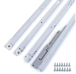 New ! Molvyan (5 Pairs) 22” Soft Close Drawer Slides $20 (#1290)