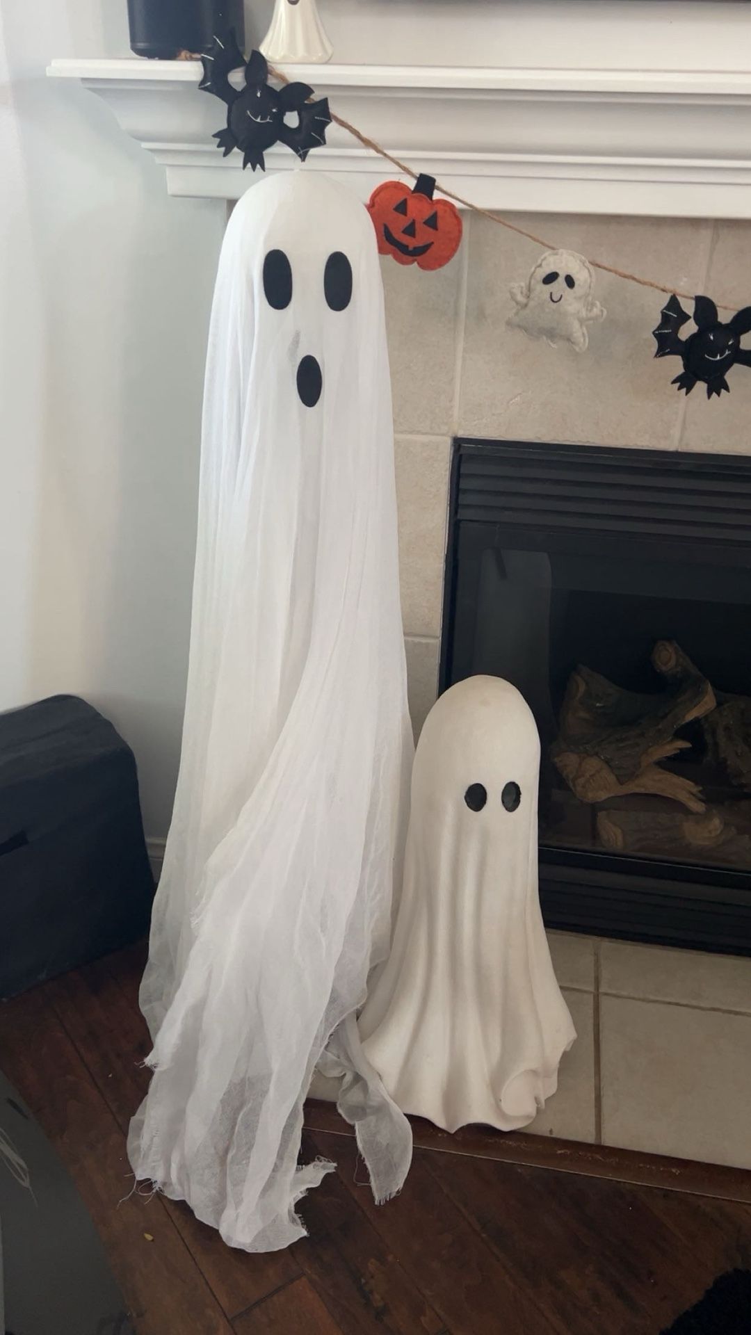 Freestanding Or Hung Ghost w/ Lights