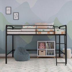 NEW Black Loft Kids Bed Frame ( Junior Loft with Room Underneath To Play ) Only $180 O.B.O.